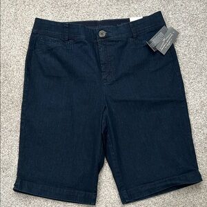 Christopher & Banks Classic Blue Denim Bermuda shorts